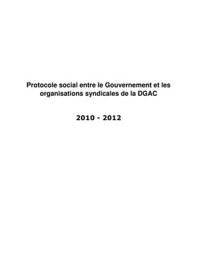 Protocole 2010